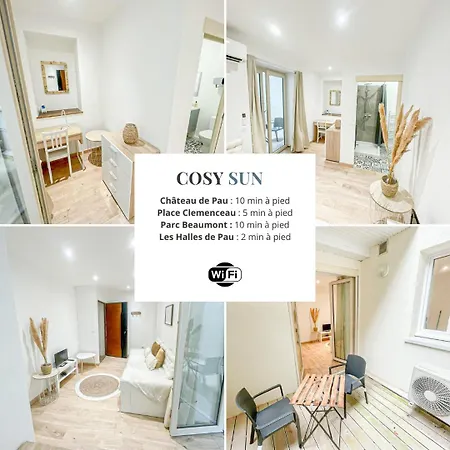 Apartamento Cosy Sun - 1ch - Avec Patio Privatif